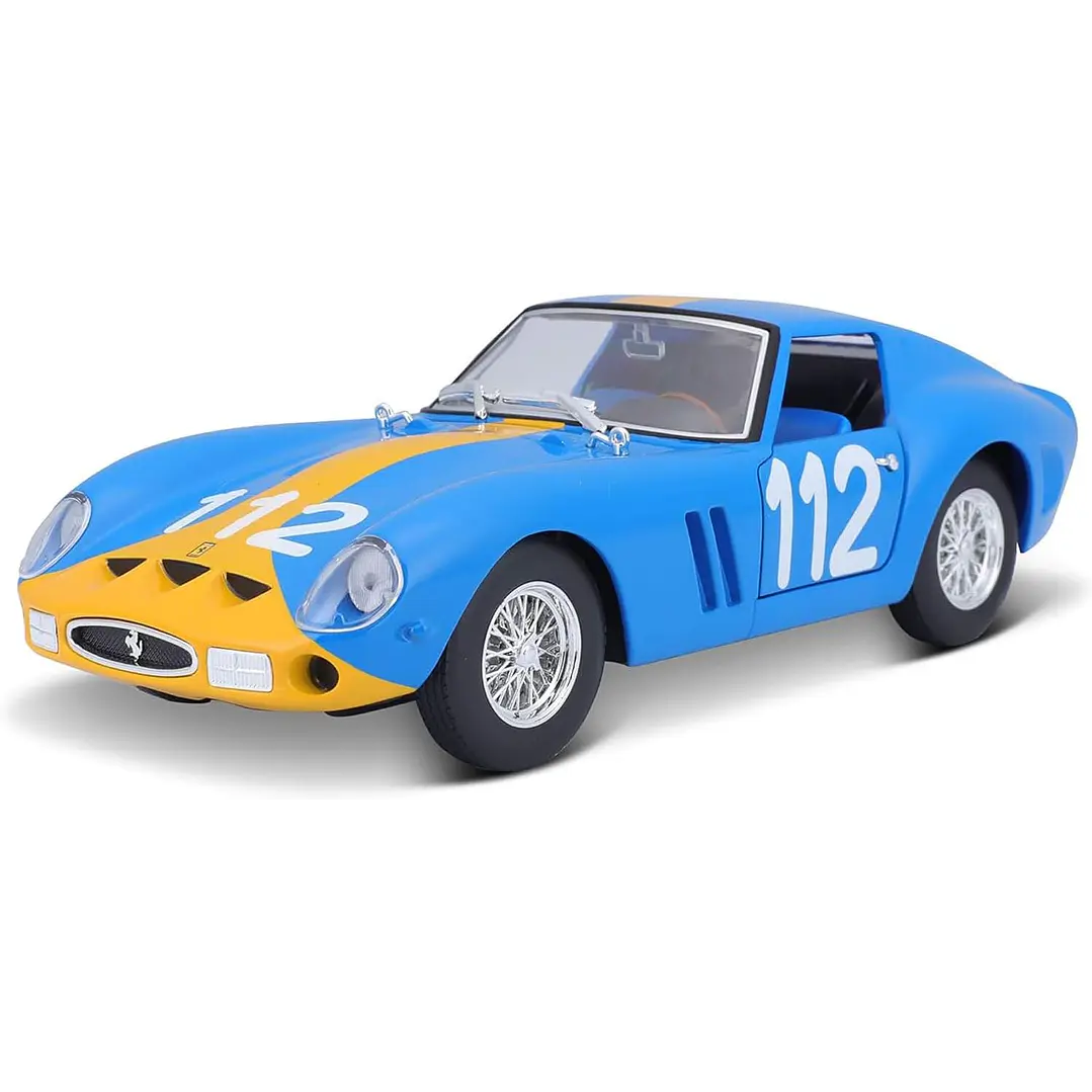 Carro Colección  Ferrari 250 Gto 112 Azul 1/87 1