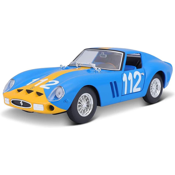 Carro Colección  Ferrari 250 Gto 112 Azul 1/87 1