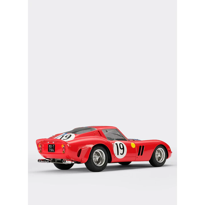 Carro Colección  Ferrari 250 Gto  19 Rojo 1/87 3