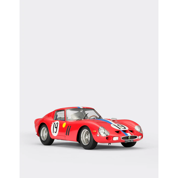 Carro Colección  Ferrari 250 Gto  19 Rojo 1/87 1