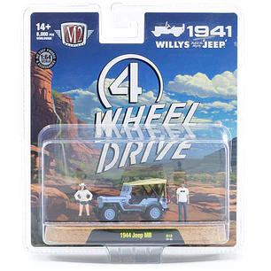 Carro Colección  1944 Jeep Mb With Outdoor Adven1/64