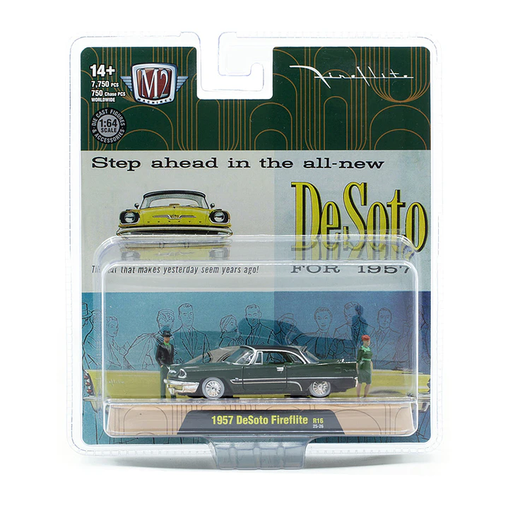 Carro Colección  1957 Desoto Fireflite In Dark 1/64 1