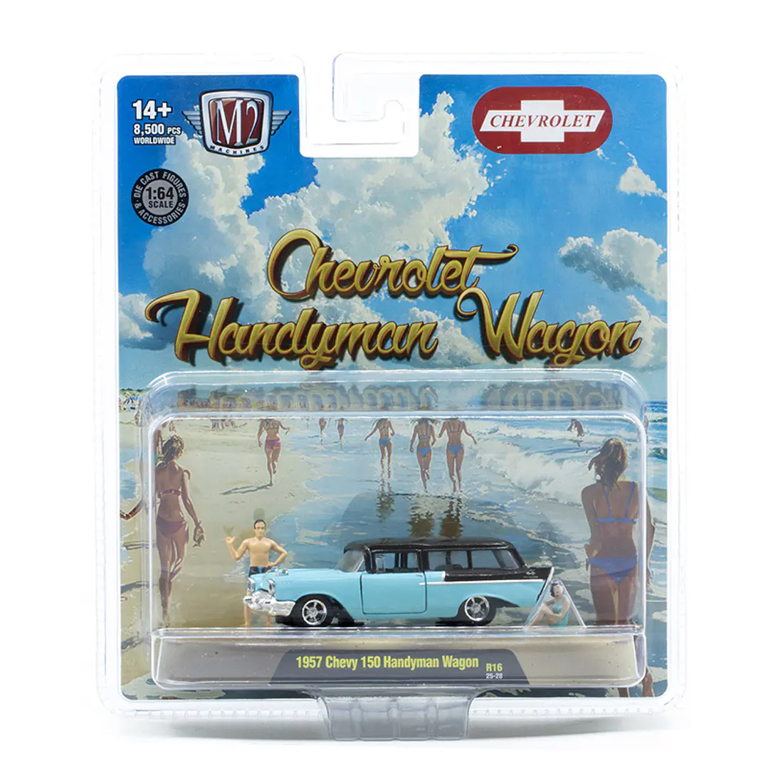 Carro Colección  1957 Chevy 150 Handyman Wagon 1/64 1