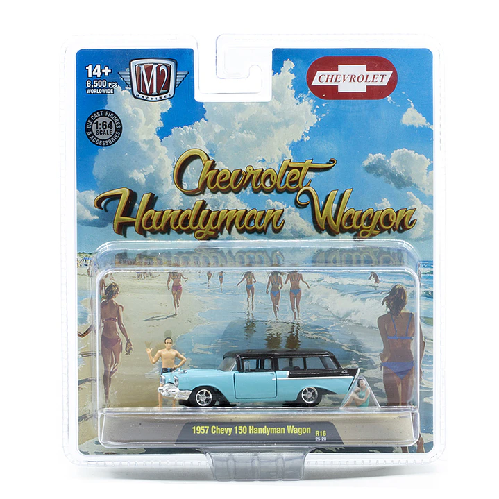 Carro Colección  1957 Chevy 150 Handyman Wagon 1/64 1