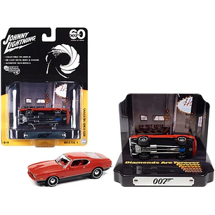 Carro Colección  1971 Ford Mustang Mach 1 Diamon 1/64