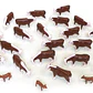  Vacas- Herefords 1/64 - Miniatura 2