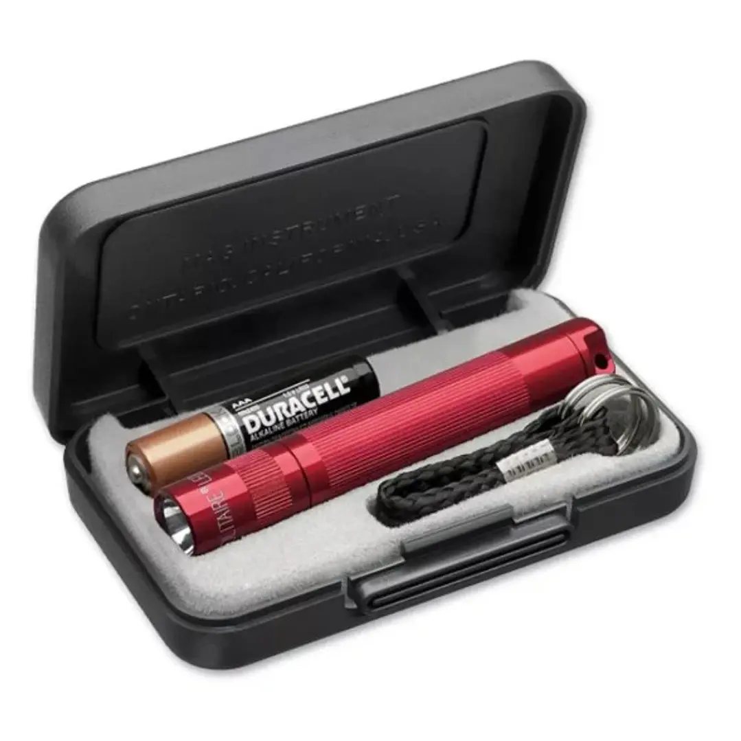  Linterna Led Llavero Solitaire Red 1