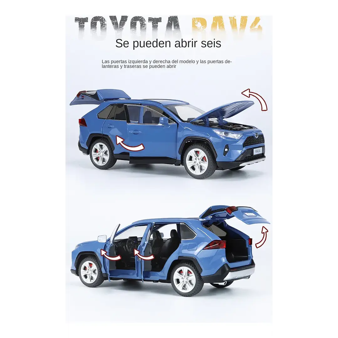 Carro Colección  Toyota Rava 1/24 2