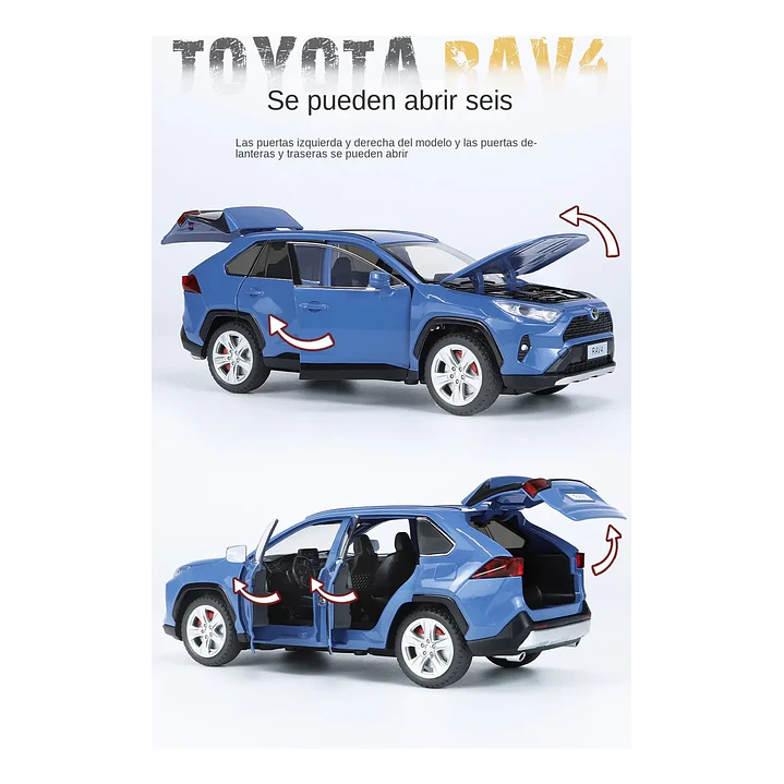 Carro Colección  Toyota Rava 1/24 2