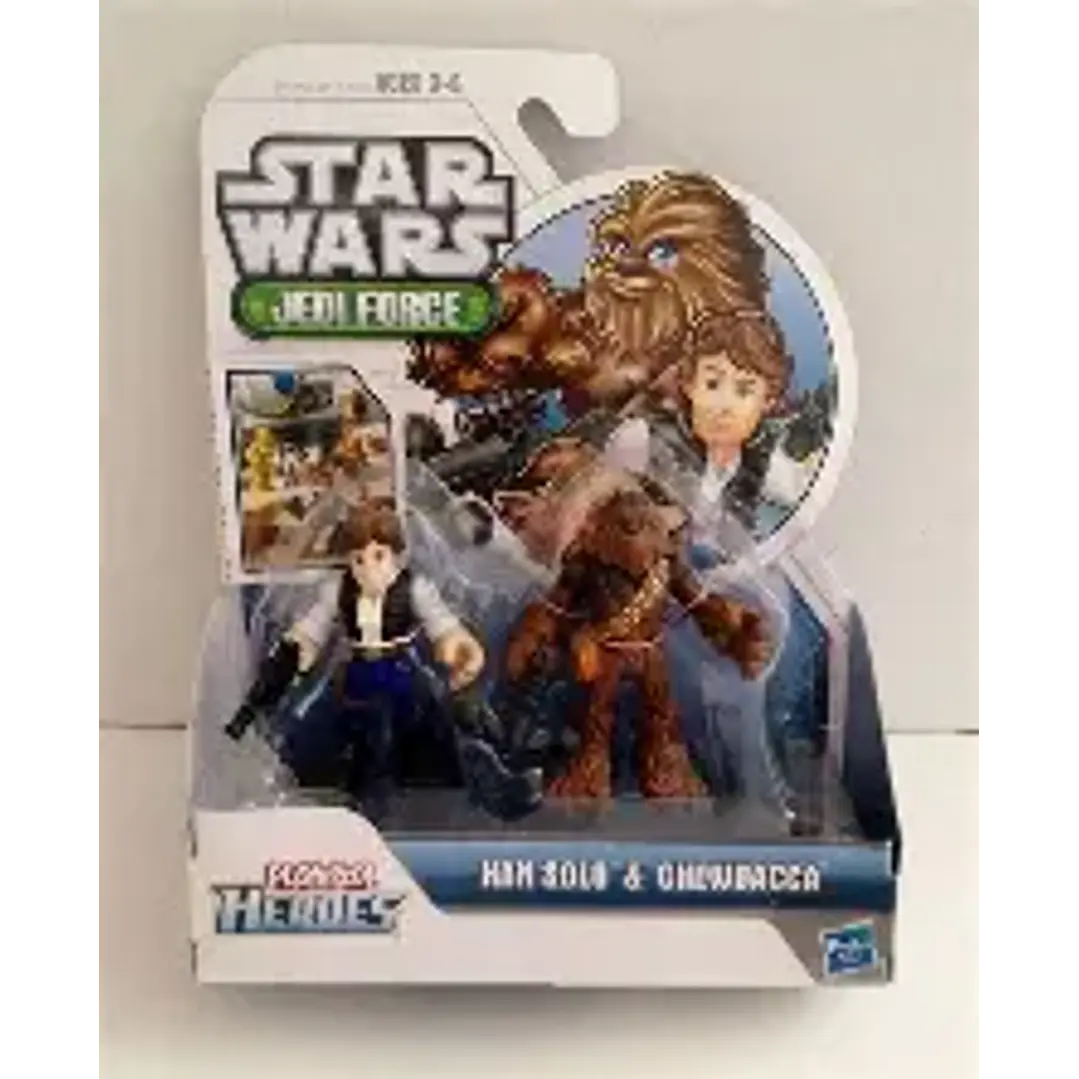 Figura Colección  No Nuevo Han Solo&Chewbacca Starwar 1