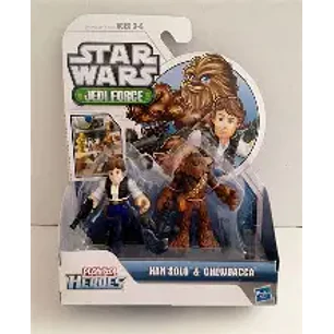 Figura Colección  No Nuevo Han Solo&Chewbacca Starwar