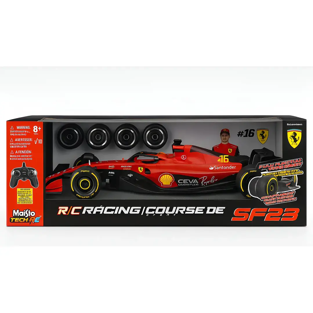 Carro Colección  Ferrari Rc Sf-23  1/10 1