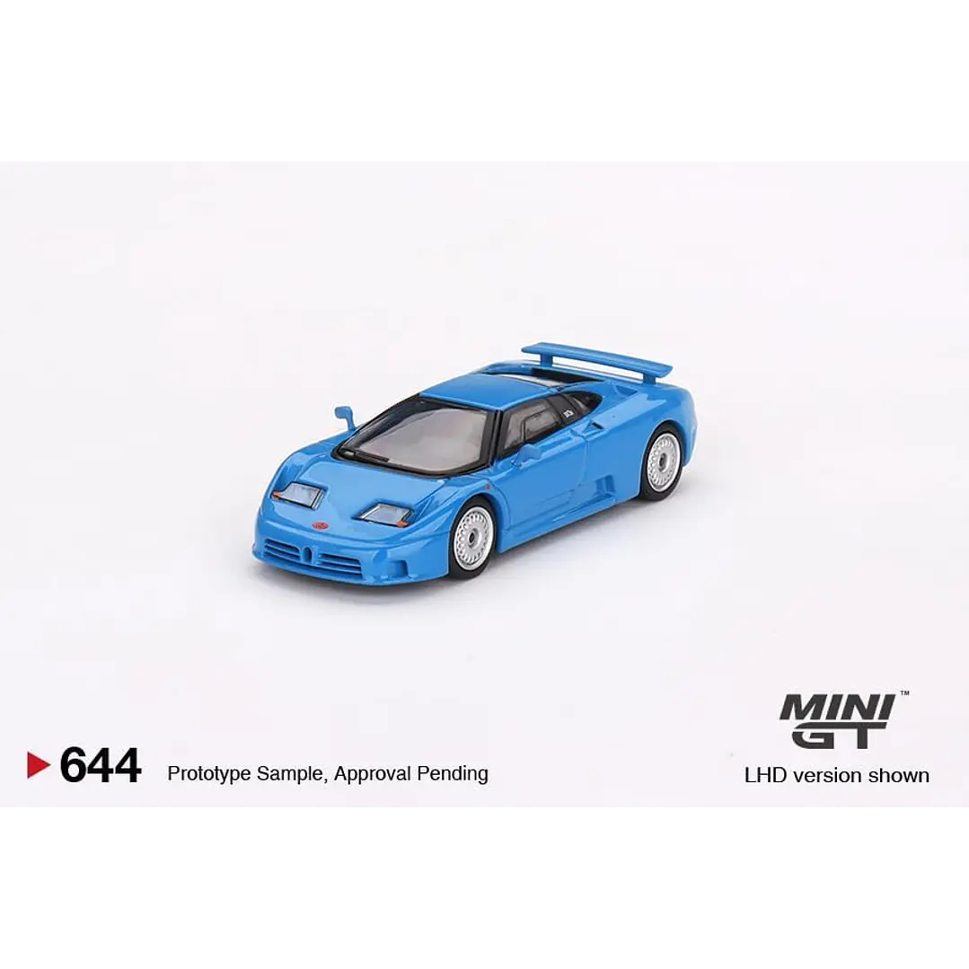 Carro Colección  Bugatti Eb 110 Gt 1/64 3