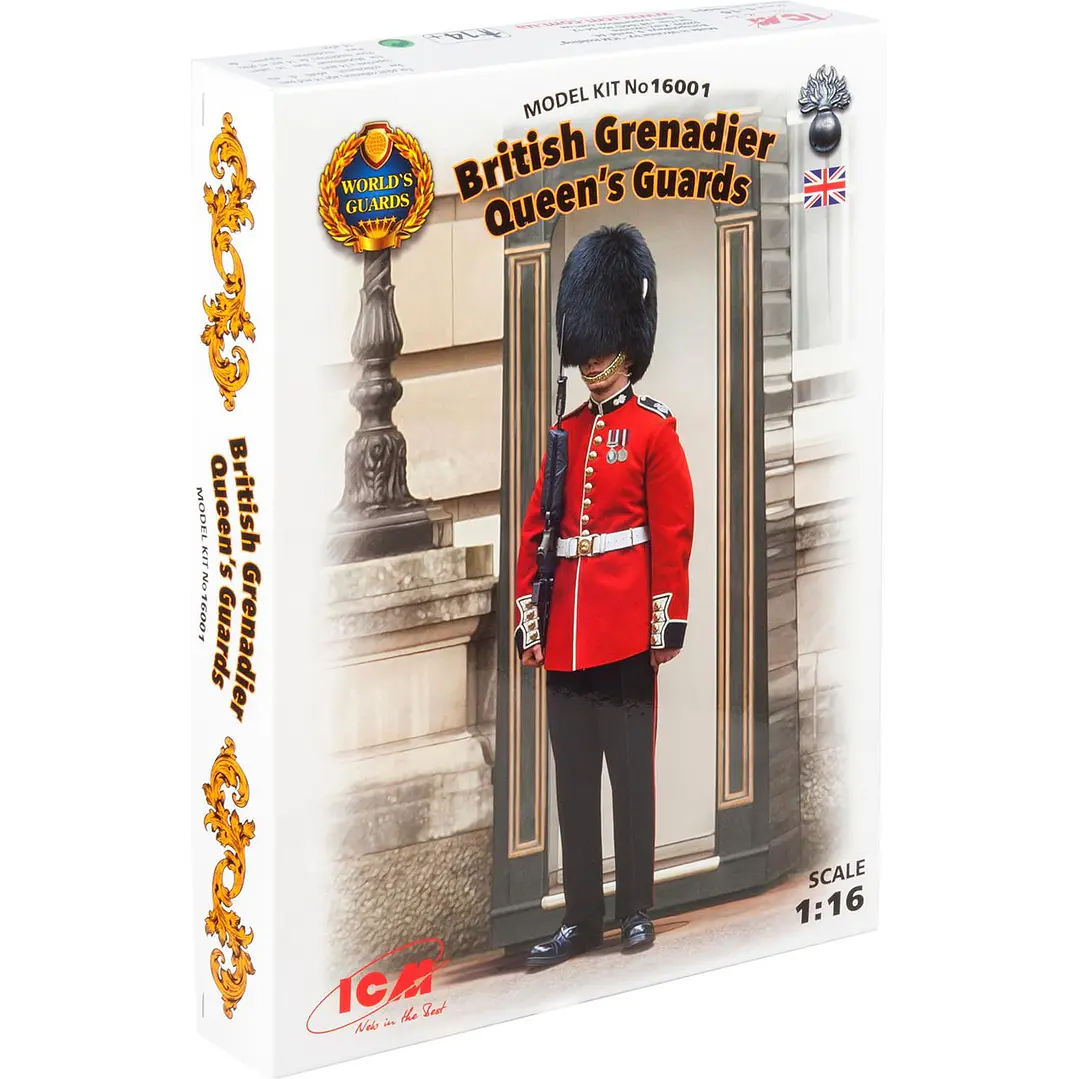 Figura Colección  No Nuevo Guardia Real Britanico1/16 1