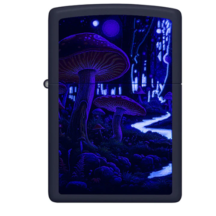  Enc Zippo Hongos Multi Color Azul 1