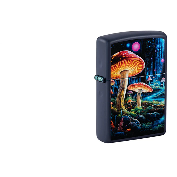  Enc Zippo Hongos Multi Color Azul 2
