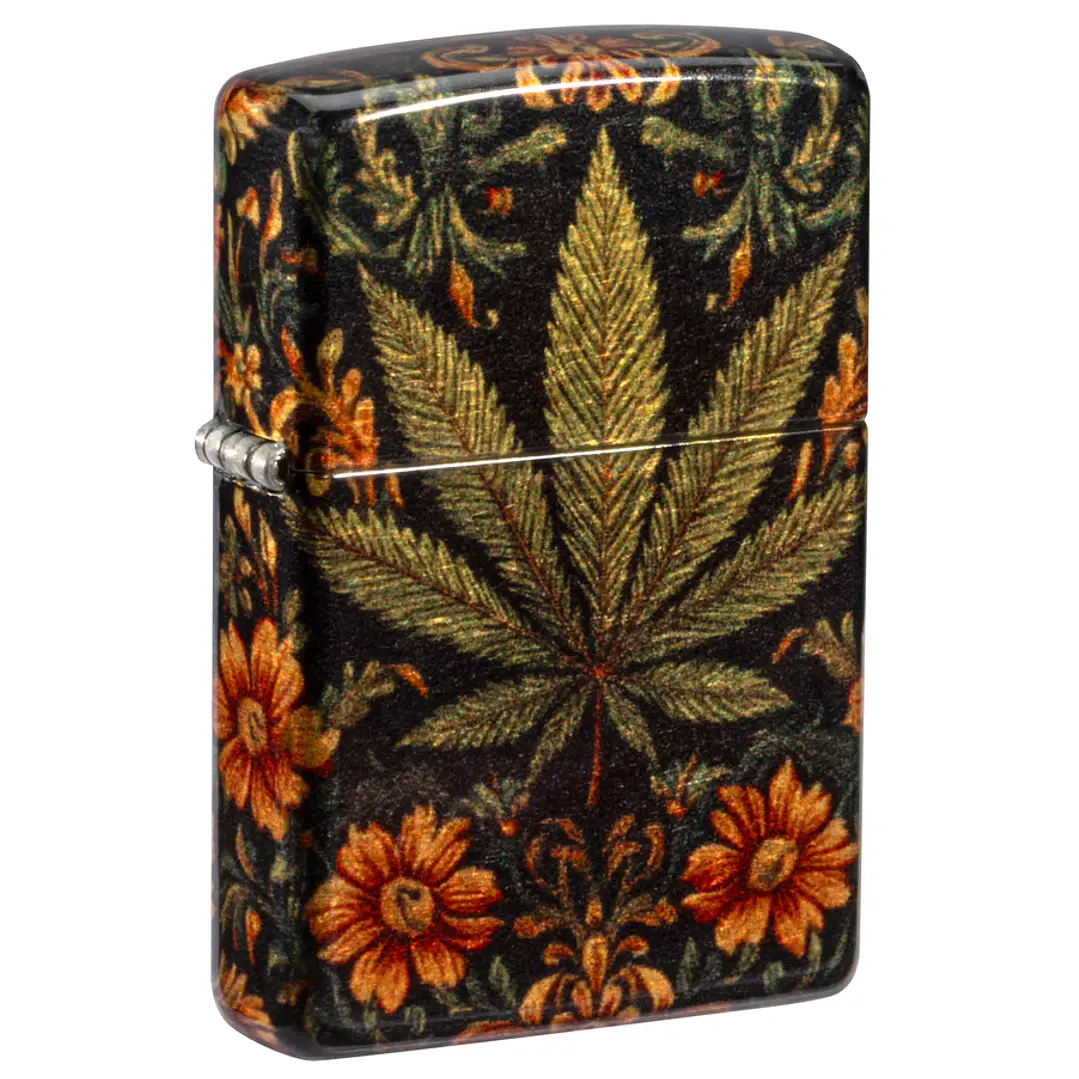  Enc Zippo Cannabis Tapiz 540 Grado 2