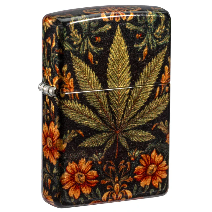  Enc Zippo Cannabis Tapiz 540 Grado 2