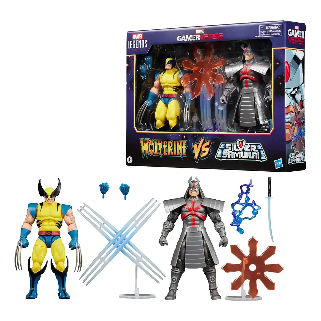 Figura Colección  Wolverine Vs Marvels Silver Samura 2