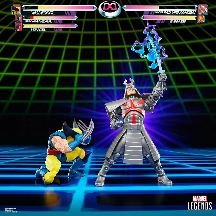 Figura Colección  Wolverine Vs Marvels Silver Samura 4