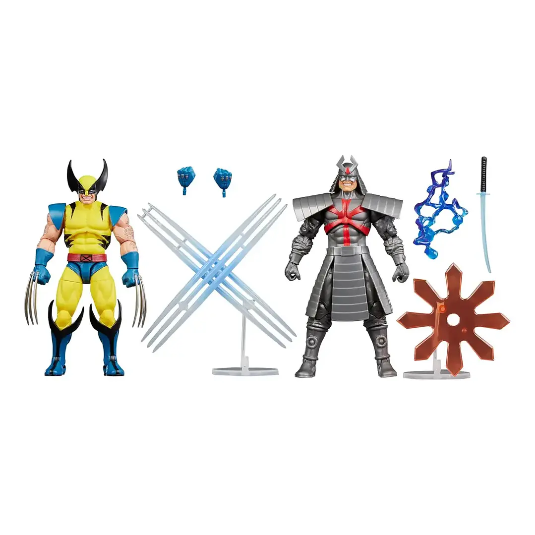 Figura Colección  Wolverine Vs Marvels Silver Samura 7