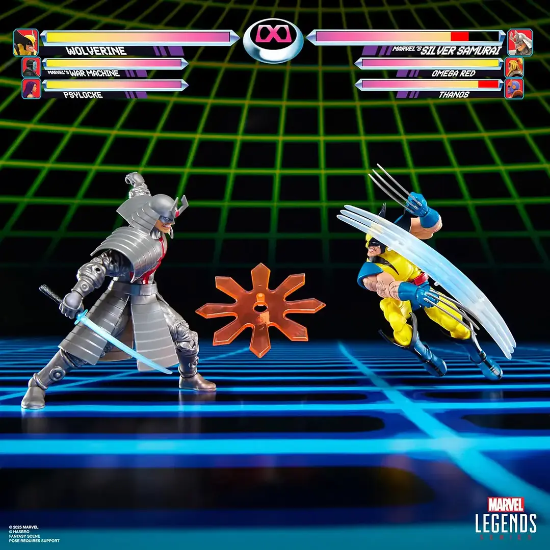 Figura Colección  Wolverine Vs Marvels Silver Samura 8