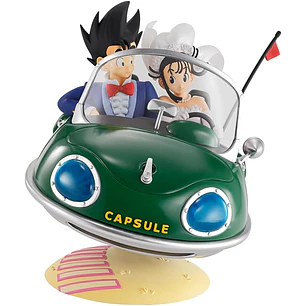 Figura Colección  Son Goku & Chichi Snap Collection