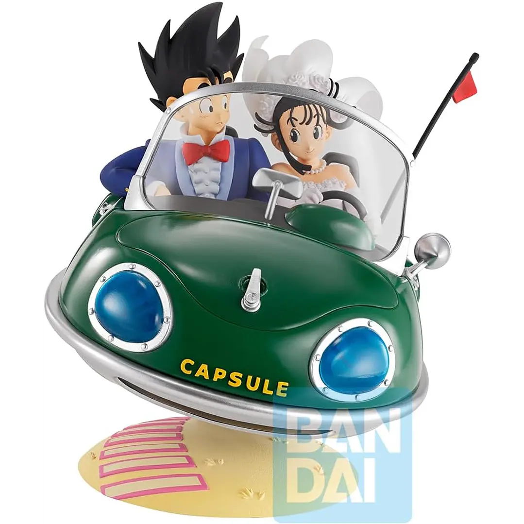 Figura Colección  Son Goku & Chichi Snap Collection 2