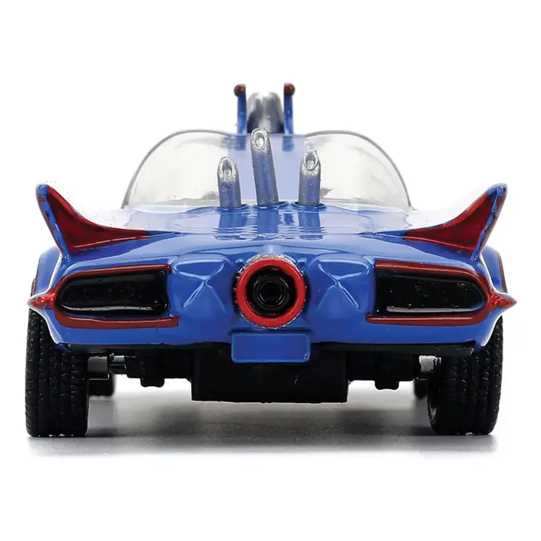 Figura Colección  Batimovil Clasico Color Azul 1/32 4