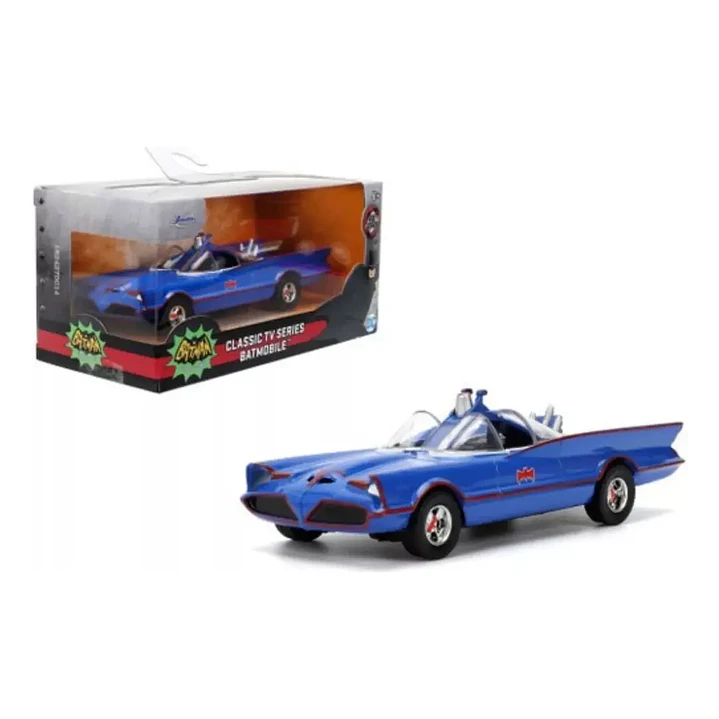 Figura Colección  Batimovil Clasico Color Azul 1/32 1