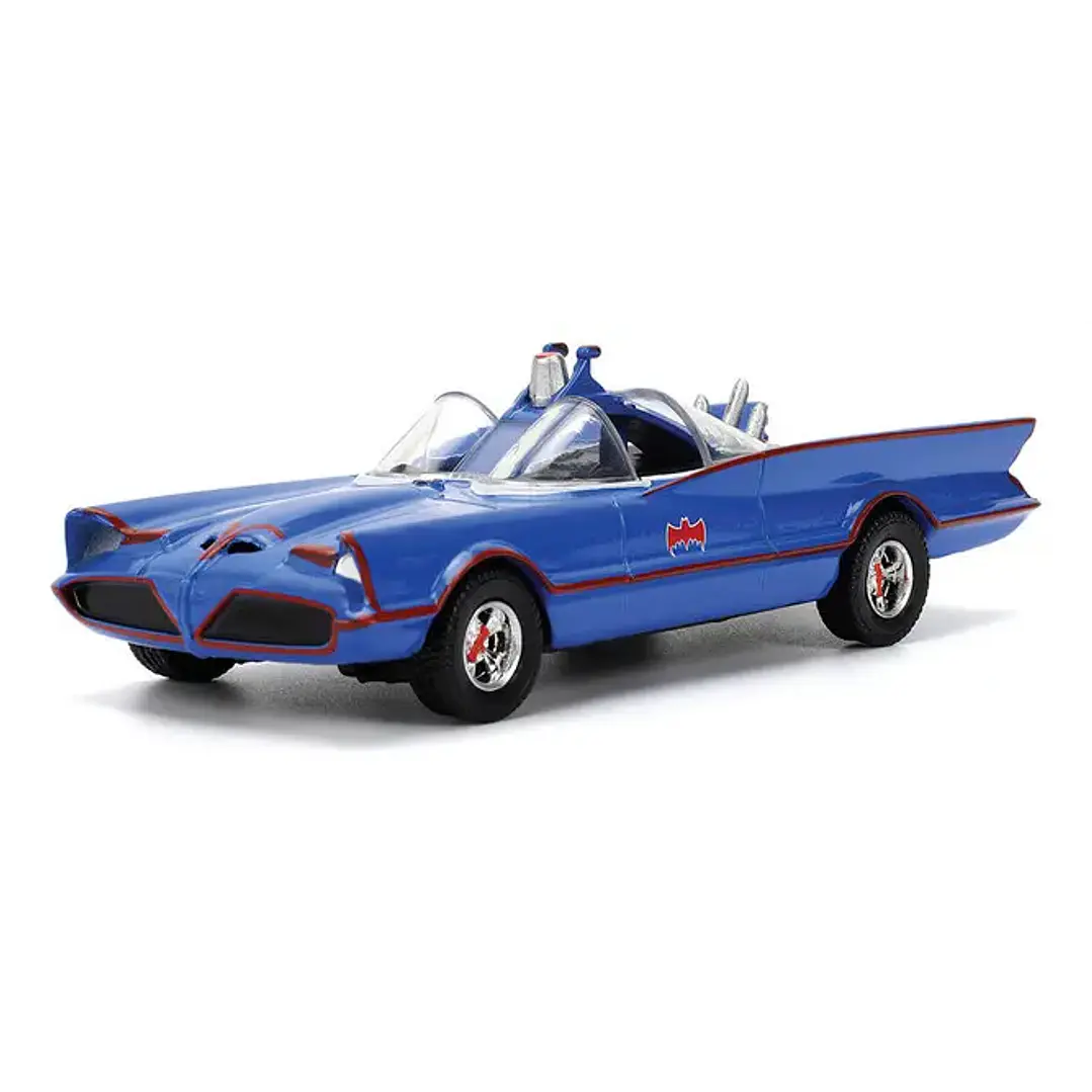 Figura Colección  Batimovil Clasico Color Azul 1/32 3