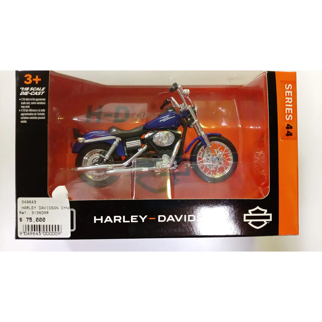  Moto  Harley Davidson Dyna Street 1/18 1