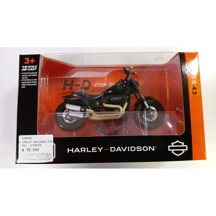  Moto  Harley Davidson Fat Bob 1/18 1