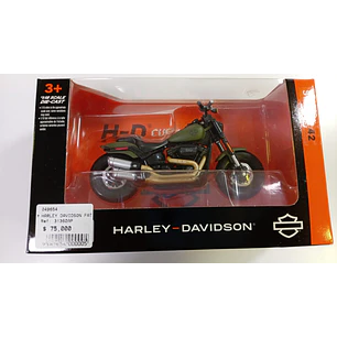  Moto  Harley Davidson Fat Bob 2009 1/18