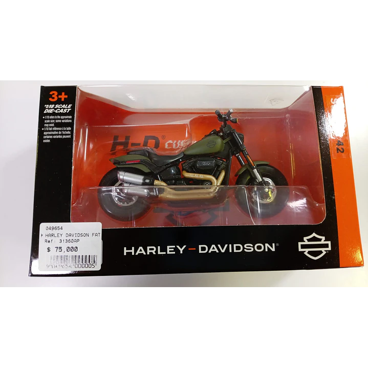  Moto  Harley Davidson Fat Bob 2009 1/18 1
