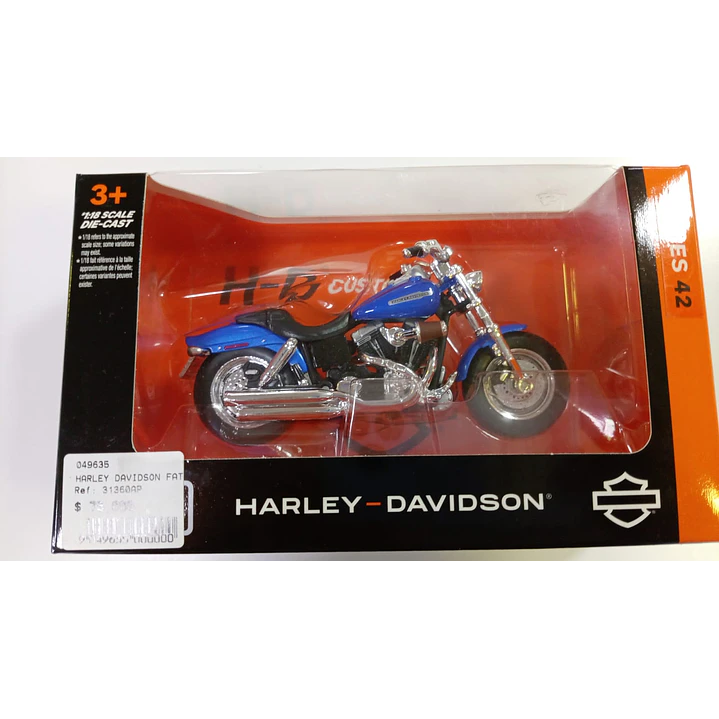 Moto  Harley Davidson Fat Bob 1/18 1