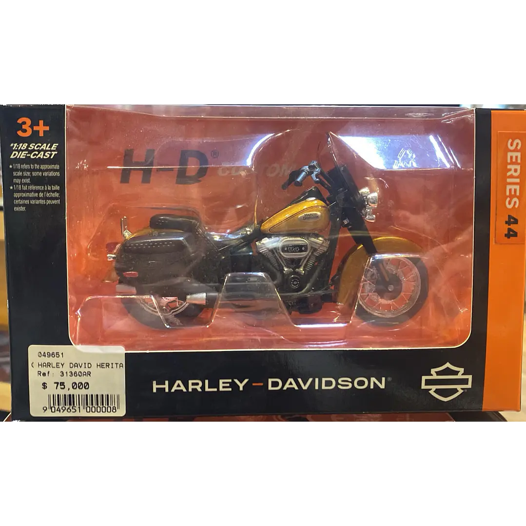 Moto  Harley David Heritage Classic 2023 1/18 1