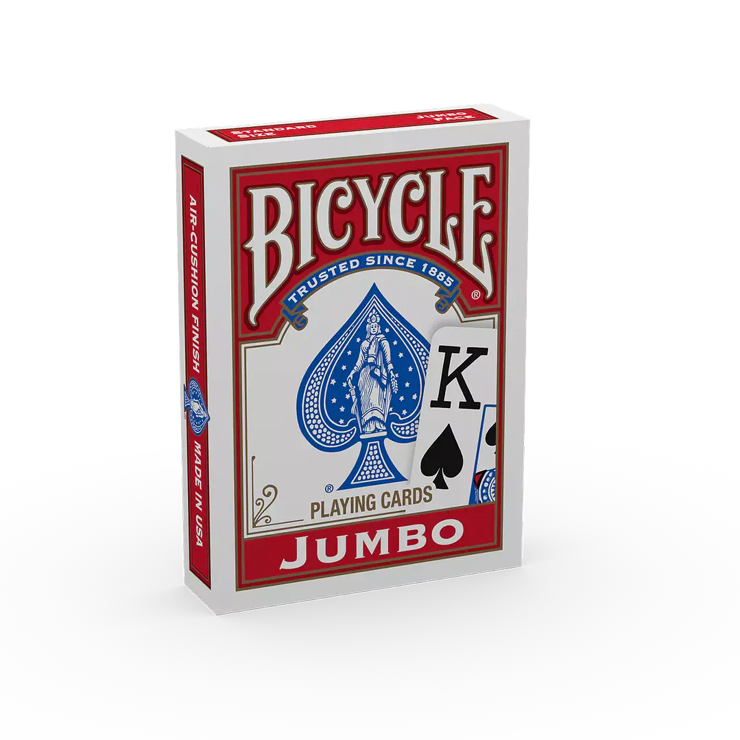  Bicycle Rider Back Jumbo Red Index 1