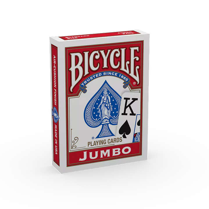  Bicycle Rider Back Jumbo Red Index 1