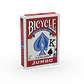  Bicycle Rider Back Jumbo Red Index - Miniatura 1