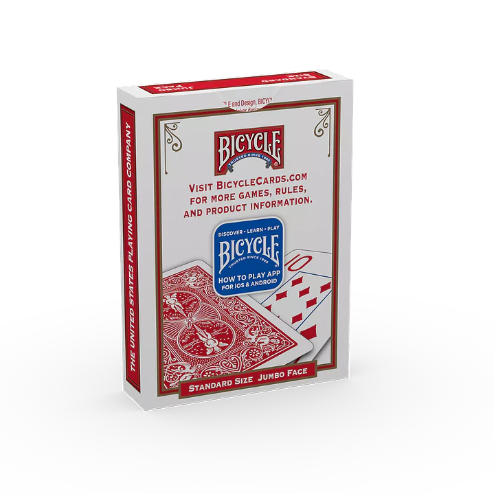  Bicycle Rider Back Jumbo Red Index 2