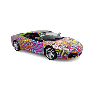 Carro Colección  Ferrari F430 Psychedelic Art car 1/43