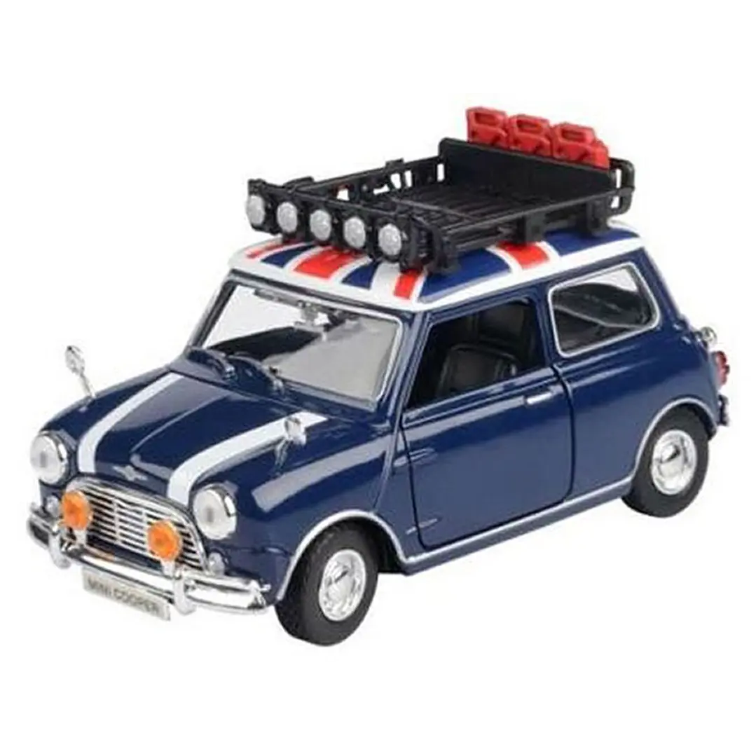 Carro Colección  1961-67 Morris Mini Cooper-Roof 1/18 2