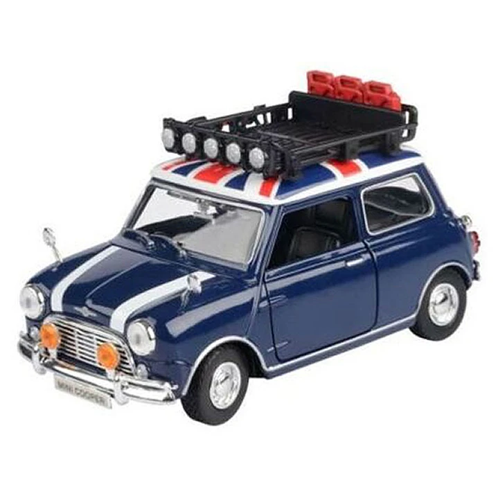 Carro Colección  1961-67 Morris Mini Cooper-Roof 1/18 2