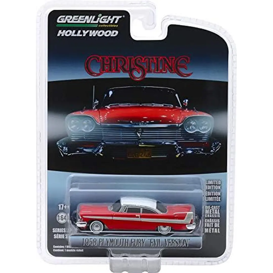 Carro Colección  Christine 1958 Plymouth 1/64 1