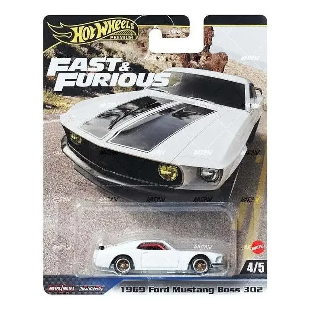 Carro Colección  1969 Ford Mustang Boss 302 1/64 1