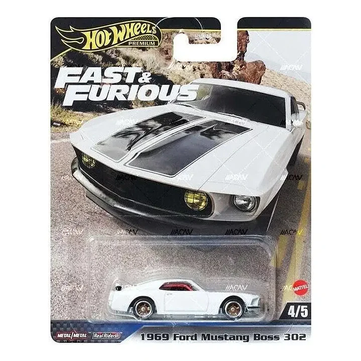 Carro Colección  1969 Ford Mustang Boss 302 1/64 1