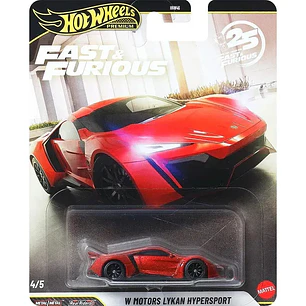 Carro Colección  W Motors Lykan Hypersport Red1/64