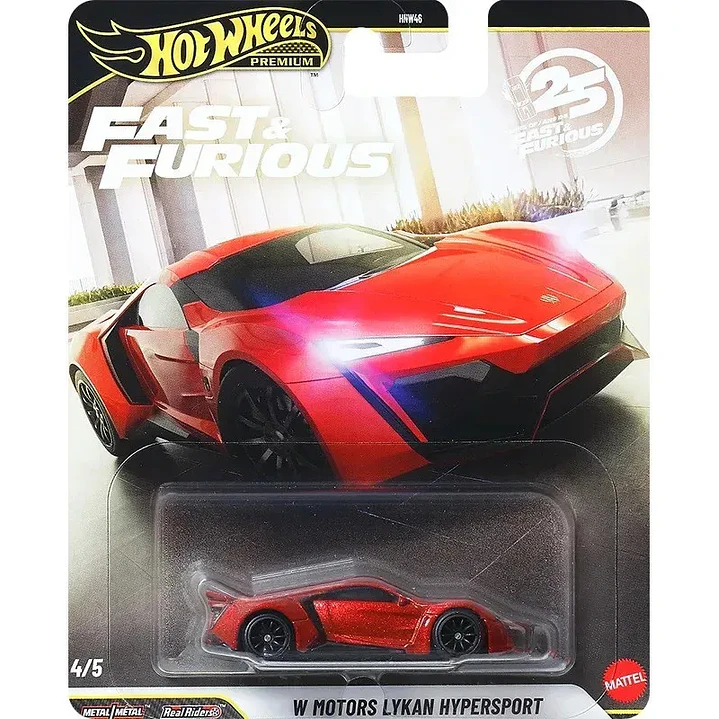 Carro Colección  W Motors Lykan Hypersport Red1/64 1