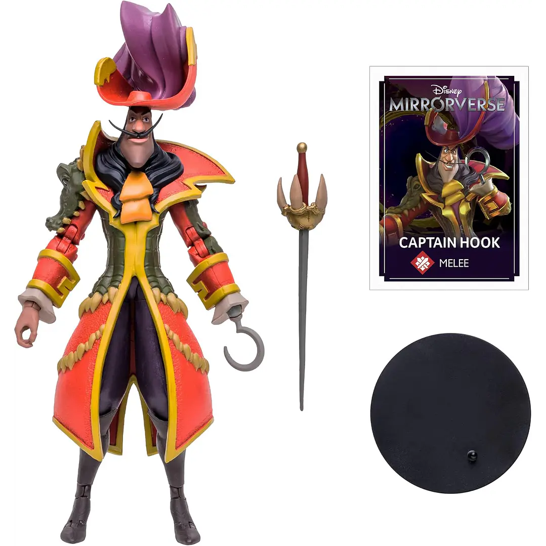 Figura Colección  W03  7 Scale Captain Hook (Melee) 4
